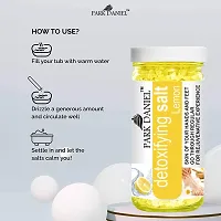Premium Lemon Bath Salt- For Antioxidant And Skin Lightening -Pedicure And Manicure Salt Combo Pack Of 3 Jars of 200 gms(600 gms)-thumb4