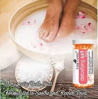 Premium Rose Bath Salt- For Rehydrating And Refreshing Skin- Pedicure And Manicure Salt(200 Gms)-thumb4