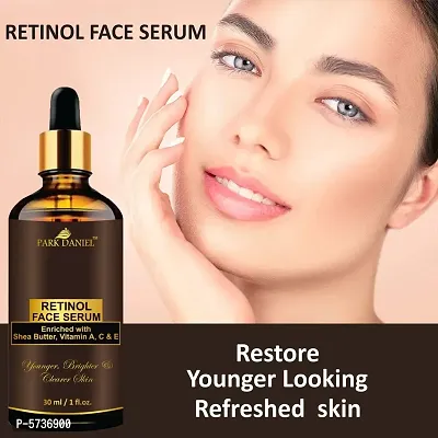 Premium Retinol Face Serum Enriched With Shea Butter, Vitamin A, C And E -For Younger, Brighter and Clearer Skin -Ideal For All Skin Type Combo Pack of 2 Bottle of 30 ML(60 ML)-thumb5