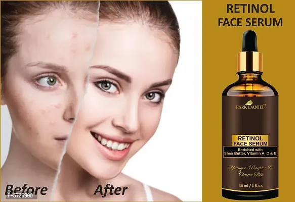 Premium Retinol Face Serum Enriched With Shea Butter, Vitamin A, C And E -For Younger, Brighter and Clearer Skin -Ideal For All Skin Type Combo Pack of 2 Bottle of 30 ML(60 ML)-thumb4