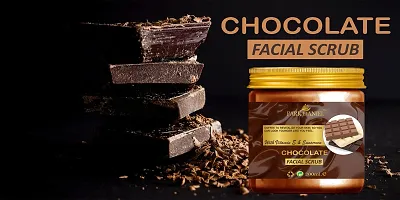 Premium Chocolate Facial Scrub- With Vitamin E And Sunscreen Effect-Deep Cleansing, Exfoliation, Pigmentation Removal, Softening And Smoothening, Replenishing And Rejuvenation(200 ml), Black-thumb4