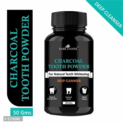 Charcoal Teeth Whitening Powder -Naturally Whiten Teeth, Removes Stains And Removes Bad Breath (50 Gms)-thumb4