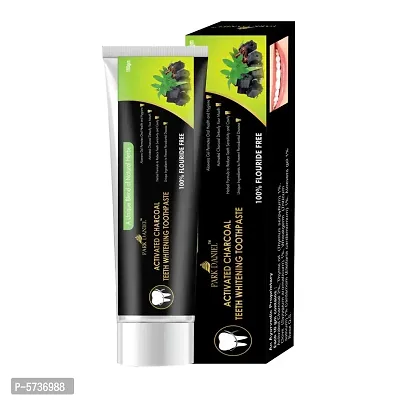 Activated Charcoal Teeth Whitening Toothpaste (100gm)