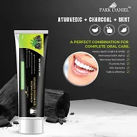 Activated Charcoal Teeth Whitening Toothpaste Combo Pack of 2 Tubes of 100gm(200 gms)-thumb2