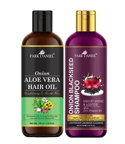 Natural Oil & Shampoo Combo For Strong Hair