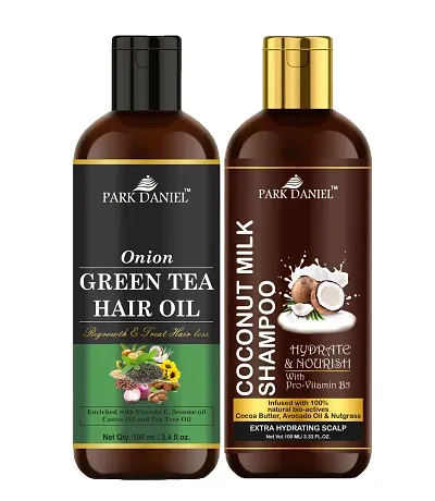 Natural Oil & Shampoo Combo For Strong Hair