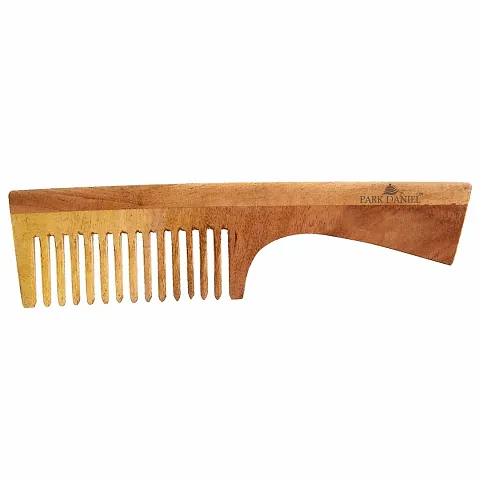 Natural, Ecofriendly & Handmade Neem Wooden Comb Combo