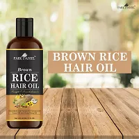 Premium Brown Rice Hair Oil Enriched With Vitamin E - For Strength and Hair Growth(120 ml)-thumb3