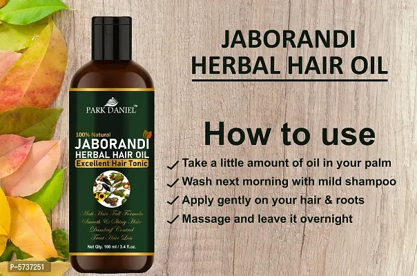 Jaborandi Herbal Hair Growth Oil - For Anti Hair Fall and Strong And Healthy Hairs (100 ml)-thumb3