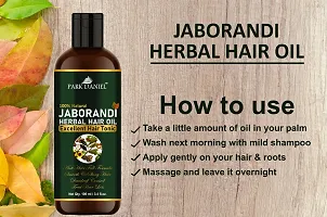 Jaborandi Herbal Hair Growth Oil - For Anti Hair Fall and Strong And Shiny Hair Combo Pack 2 Bottle of 100 ml(200 ml)-thumb2