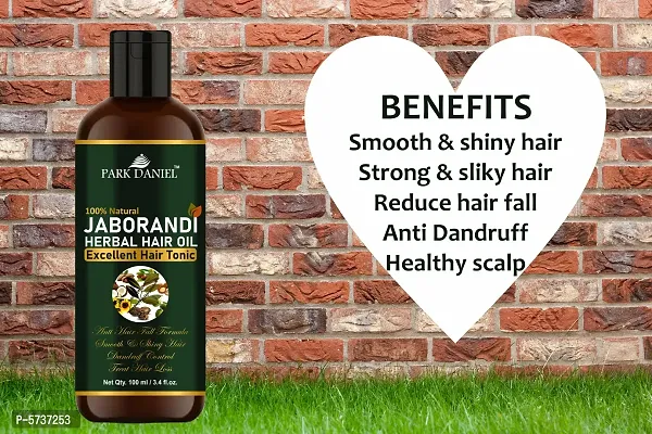 Jaborandi Herbal Hair Growth Oil - For Anti Hair Fall and Strong And Shiny Hair Combo Pack 3 Bottle of 100 ml(300 ml)-thumb2