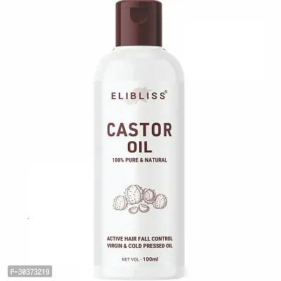 Elibliss  Castor Hair Oil For All Type of Hair Problem Herbal Growth-thumb0