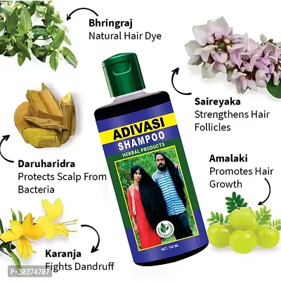 Elibliss Adivasi Shampoo Relieve Hair Loss  Dandruff, Promote Hair Growth-thumb2