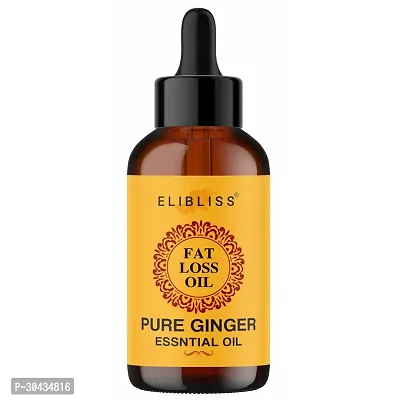 Elibliss Ginger Anti Cellulite Massage Oil Skin Tightening Slim Oil for Thighs Belly Oil-thumb0