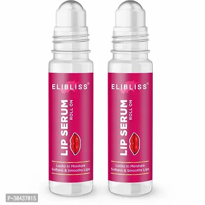 Elibliss Roll on Lip Serum - Advanced Brightening Therapy for Soft, Moisturised Lips (pack of 2)