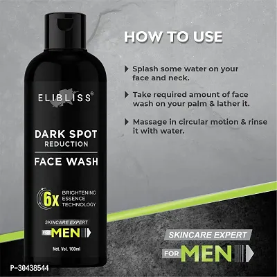 ELIBLISS Dark Spot Removal and Skin Brightening Face Wash for Men 100ml-thumb2