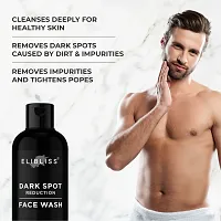 ELIBLISS Dark Spot Removal | Pore Cleansing Soap-Free Face Wash for Men (pack of 2)-thumb1