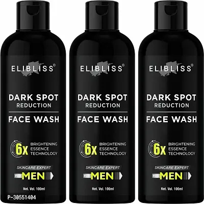 Elibliss Dark Spot Removal, Radiance Face, Skin Whitening Face Wash for Men (PACK OF 3)-thumb0