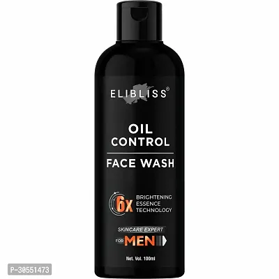 ELIBLISS Oil Control Face Wash for Glowing and Brightening Skin for Men 100ml-thumb0