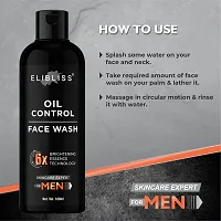 ELIBLISS Oil Control Face Wash for Glowing and Brightening Skin for Men (pack of 3)-thumb1