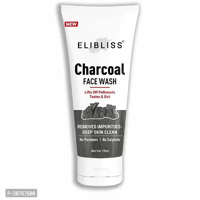 ELIBLISS Acne Control with Activated Charcoal Gel Face Wash  (75 ml)