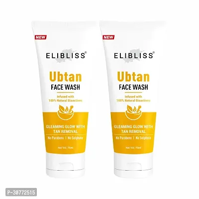 ELIBLISS Ubtan for Brightening Skin Tone Help Face Age Spots Fine Lines Face Wash (pack of 2)