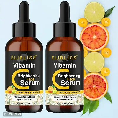 Elibliss Vitamin C Face Serum For Boosts Glow  Fades Dark Spots Pack of 2-thumb0