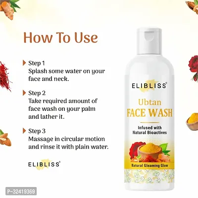 Elibliss Ubtan Turmeric Face Wash for Radiance-thumb3