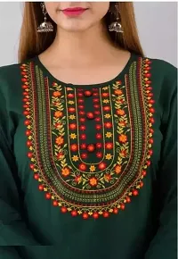 Beautiful A-Line  Cotton Kurta for Women-thumb2