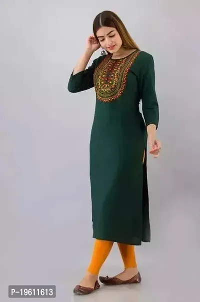 Beautiful A-Line  Cotton Kurta for Women-thumb2