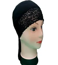 Self Desgin Under Hijab Cap For (Pack of 2)-thumb1