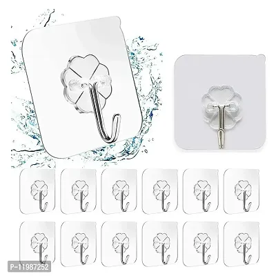 Buy Male Female Wall Sticker Hook Clothing Hanging Towel Hanger For  Kitchen, Bathroom, Utensil Hook Holder Wall Hooks (pack Of 10) Online In  India At Discounted Prices