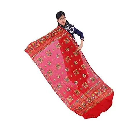 Stylish Cotton Embroidered Dupatta for Women