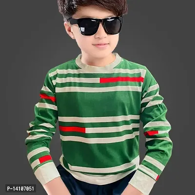 Stylish Cotton Blend  Tees For Boys