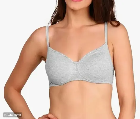 Stylish Cotton Mix Bra For Women-thumb0