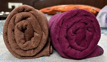 Best Towels for Bath 350 Gsm Large Size 45x20 Inches - Pack of 2-thumb2