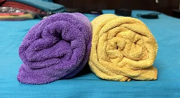 Best Towels for Bath 350 Gsm Large Size 45x20 Inches - Pack of 2-thumb3