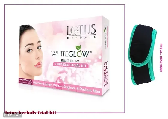 Lotus Herbals Cream Whiteglow Insta Glow 4 In 1 Facial Kit-thumb0