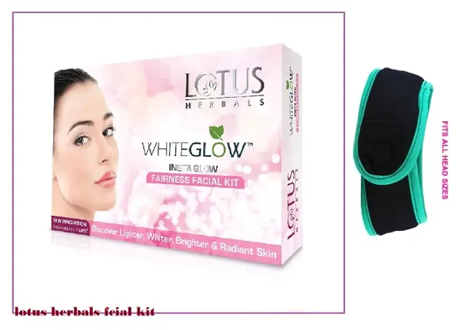 Lotus Herbals Cream Whiteglow Insta Glow 4 In 1 Facial Kit