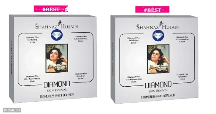 PACK OF 2 SHANAZ DIAMOND BOX FACIAL KIT