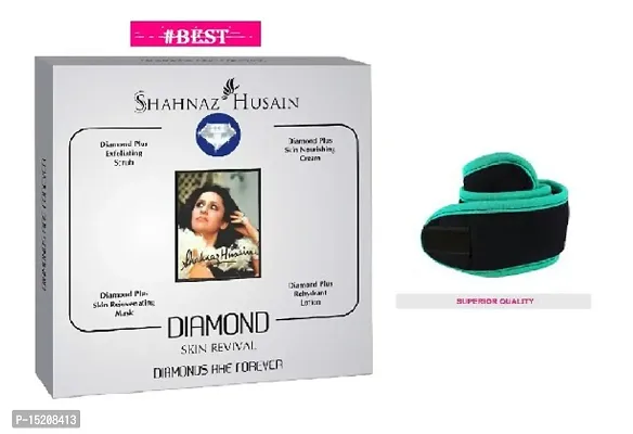 SHANAZ DIAMOND BOX FACIAL KIT WITH FACIAL BAND