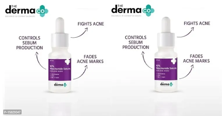 DERMA CO 10% NIACIMIDE ACID FACE SERUM 30ML PACK OF 2-thumb0