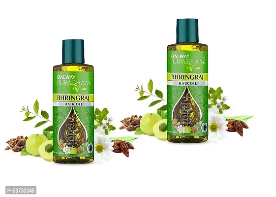 galway Bhringraj Hair Oil 200ml (pack of 2)