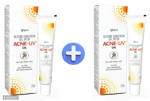 UNBOX Acne-UV Gel (Pack Of Two) Sunscreen SPF 50/PA+++
