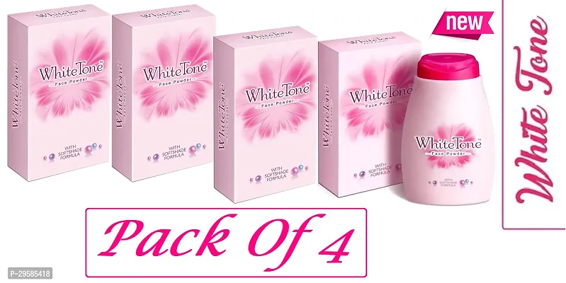 White Tone Face Powder Pack of 4