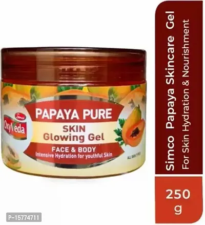 Papaya Skin Glowing Gel | Provides Intensive Hydration for Youthful Skin (250 g)