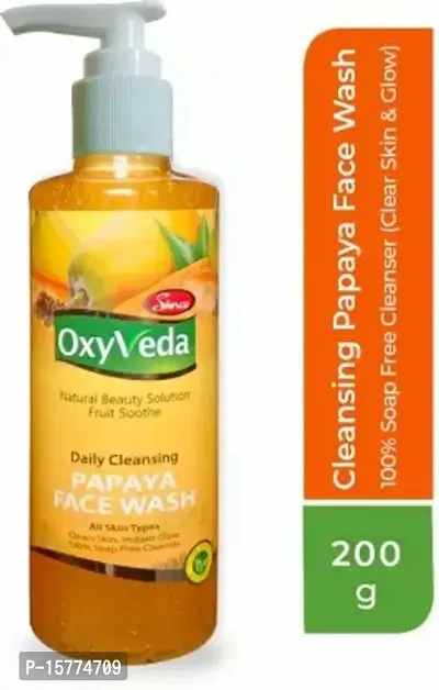 Papaya | Daily Cleansing | Ideal for All Skin Types Face Wash (200 ml)