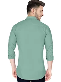 P  V Creations Men's Slim Fit Stylish Full Sleeve Casual Shirts (LSTR)-thumb3