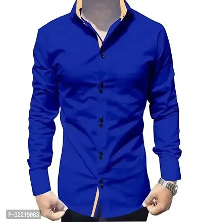 Stunning Cotton Solid Casual Shirts For Men-thumb0