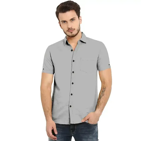 Hot Selling Cotton Short Sleeves Casual Shirt 